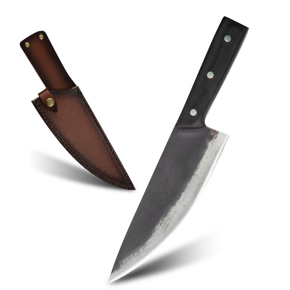 8-Inch Forged Chef & Butcher Knife | 4CR13MOV Stainless Steel