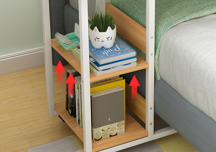 Portable Bedside Laptop Table — Adjustable Height & Angle