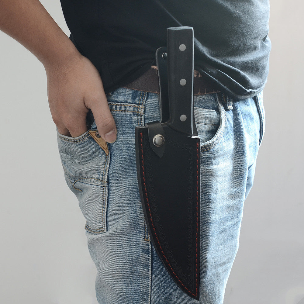 8-Inch Forged Chef & Butcher Knife | 4CR13MOV Stainless Steel