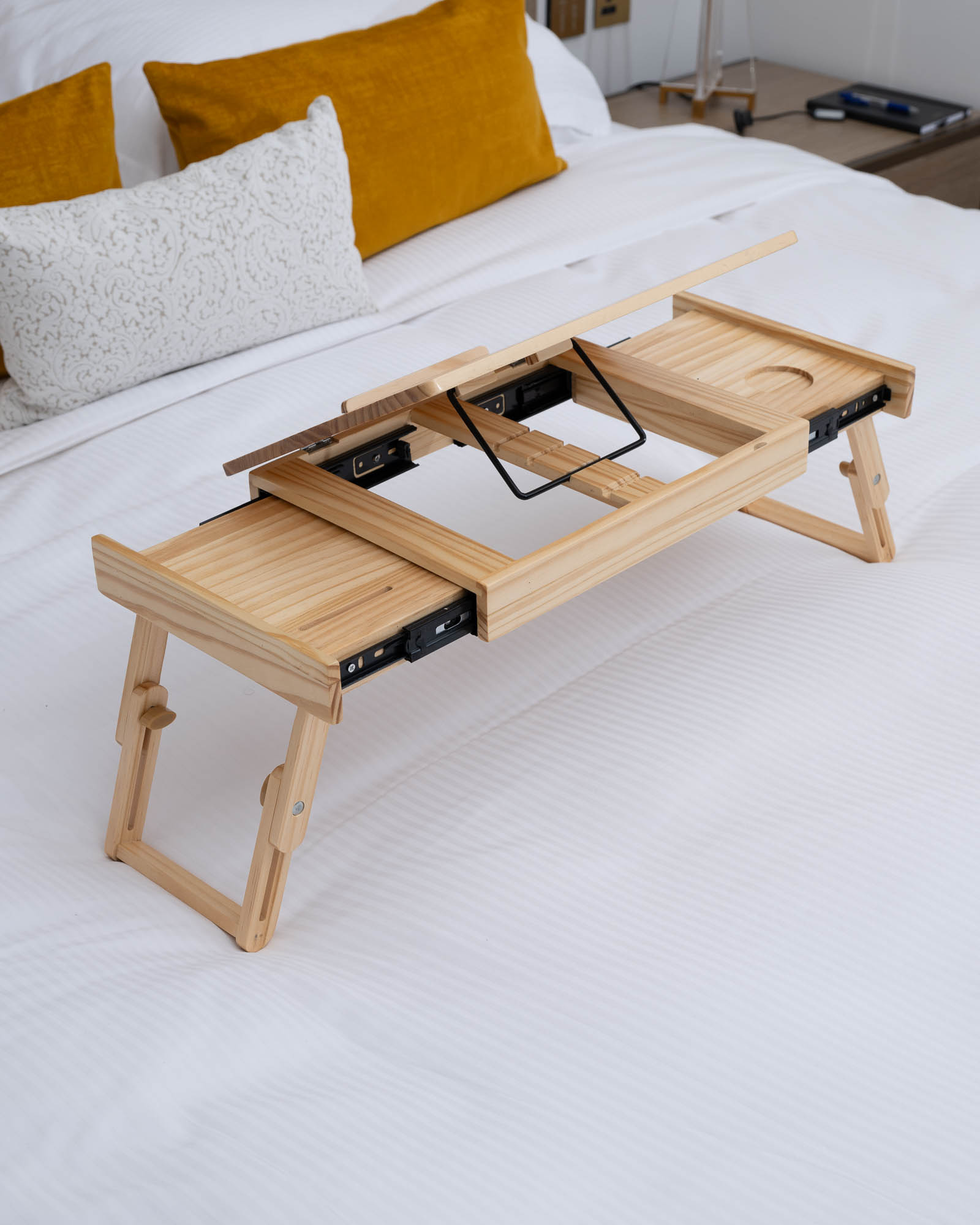 Foldable Laptop Table — Lightweight Portable Desk for Home & Office